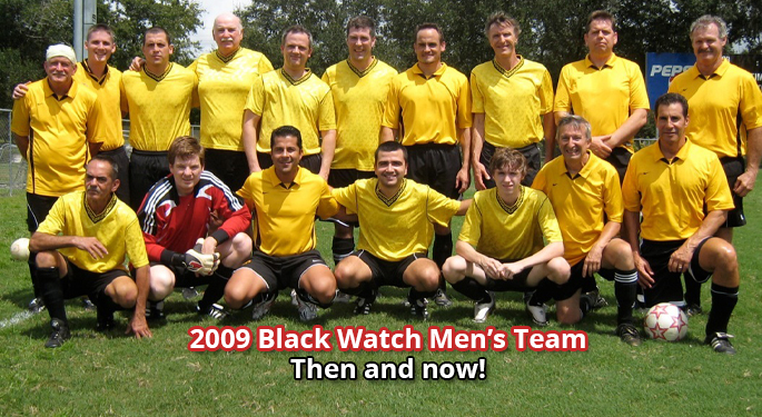 Black Watch Men’s Team Over the Years