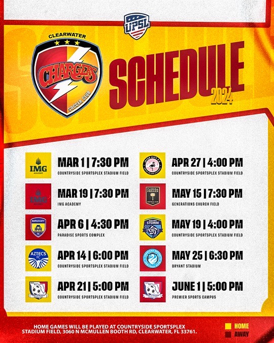 UPSL Schedule 2024